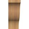 Ekena Millwork 5 1/2"W x 14"D x 14"H Funston Smooth Knee Brace, Western Red Cedar BRC06X14X14FST00SWR - alternate 2